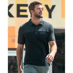 TravisMathew Zip It Mens Polo Shirt -Travis Mathew Shop 10548 2
