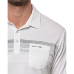 TravisMathew Off The Tracks Mens Golf Polo 5 TravisMathew Off The Tracks Mens Golf Polo -Travis Mathew Shop 11615 WHITE 2