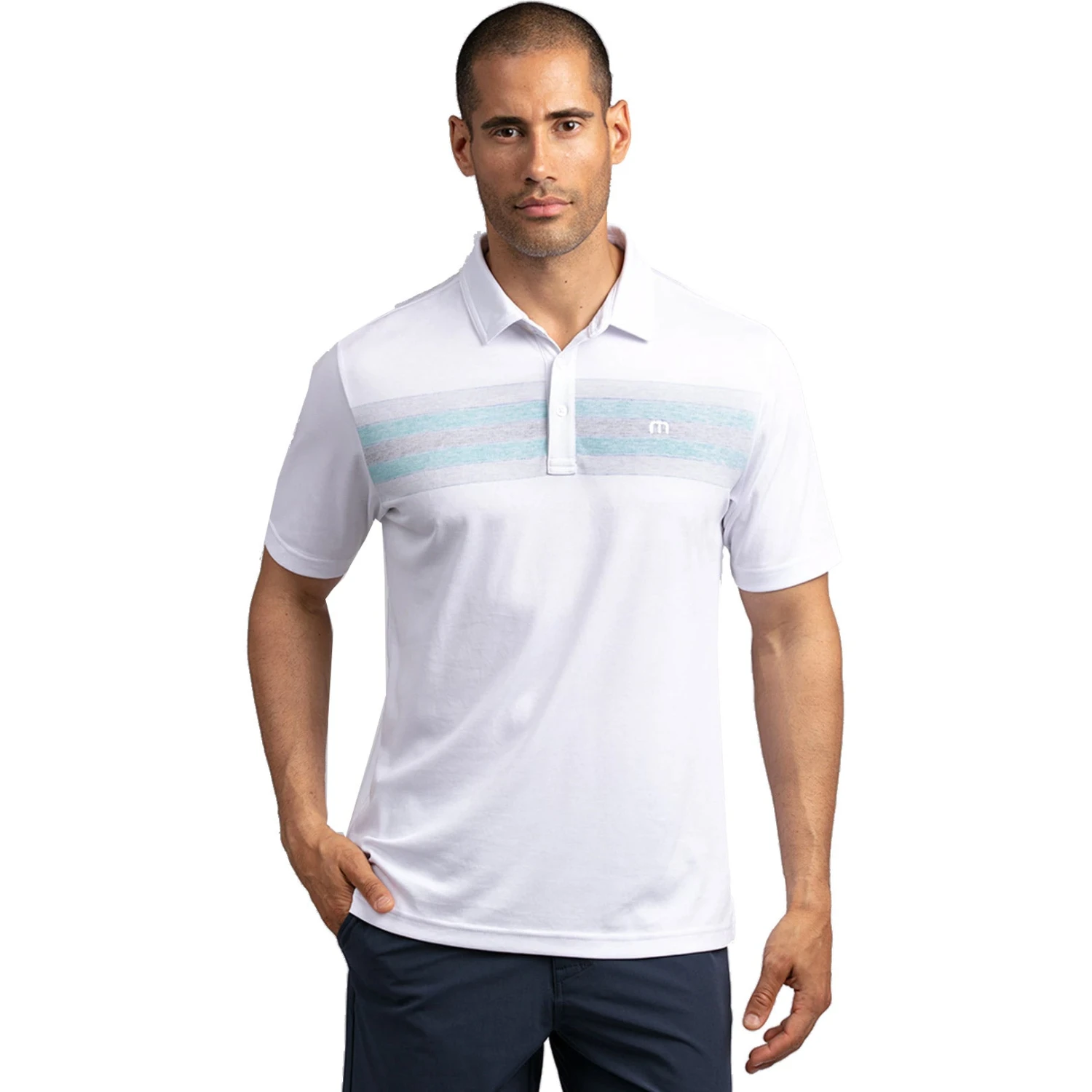 TravisMathew Transcontinental Mens Golf Polo 1 TravisMathew Transcontinental Mens Golf Polo