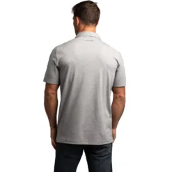 TravisMathew Kartchner 3.0 Mens Golf Polo -Travis Mathew Shop 17637 HEATHERGREY 2