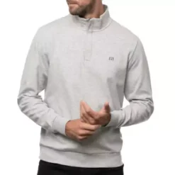 Men's TravisMathew Cloud Quarter Zip 2.0