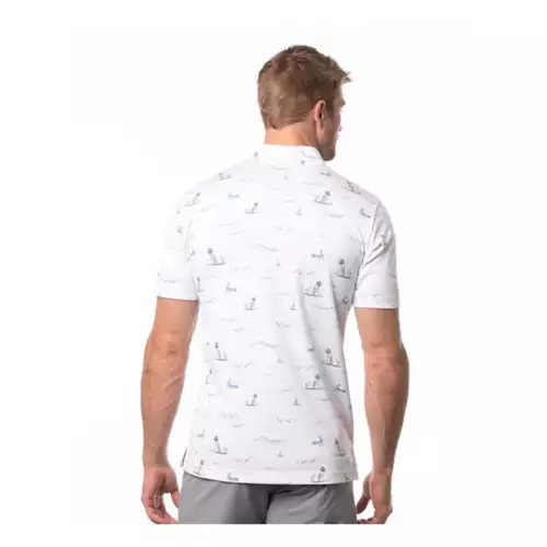 Men's TravisMathew Warp Drive Golf Polo 2 Men's TravisMathew Warp Drive Golf Polo - Image 2