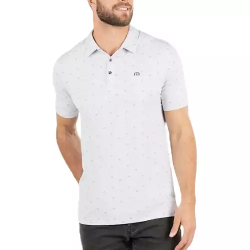 Men's TravisMathew Hot Chili Polo 1 Men's TravisMathew Hot Chili Polo