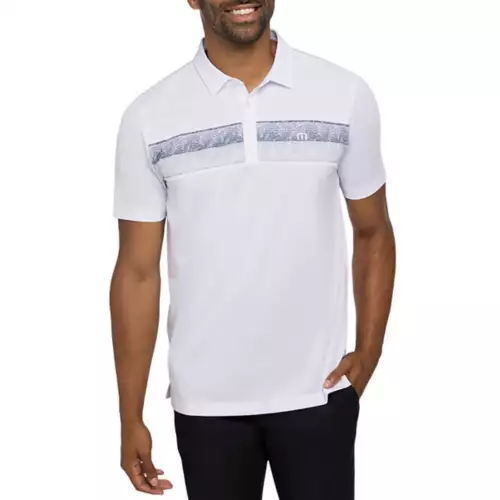 Men's TravisMathew Treasure Hunter Golf Polo 1 Men's TravisMathew Treasure Hunter Golf Polo