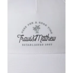 TravisMathew Jamaican Winter Mens Hat -Travis Mathew Shop 19351 WHITE 2