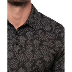 TravisMathew Off The Cape Mens Golf Polo -Travis Mathew Shop 19723 BLACK 1