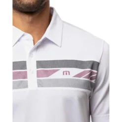 TravisMathew Topsail Mens Golf Polo -Travis Mathew Shop 19724 WHITE 1
