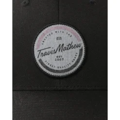 TravisMathew Beach Cruiser Mens Hat -Travis Mathew Shop 19730 BLACK 2
