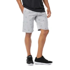 TravisMathew Shipfaced Heather Sleet 10in Mens Golf Shorts