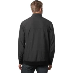 TravisMathew Private Parking Mens Golf Jacket -Travis Mathew Shop 22071 HTHRBLACK0HBL 2