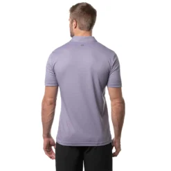 TravisMathew Spooner Lake Mens Golf Polo -Travis Mathew Shop 24457 MULLGRAPE6MUL 2