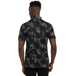 TravisMathew The Riegel Mens Golf Polo -Travis Mathew Shop 24464 BLACK0BLK 2
