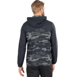 TravisMathew Mosquito Mayhem Mens Golf Jacket -Travis Mathew Shop 24469 BLACK0BLK 2