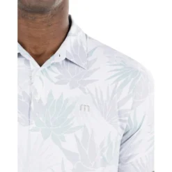 TravisMathew Mogul Mens Golf Polo -Travis Mathew Shop 24570 WHITE1WHT 1 5100e7ac 022d 4207 a621 f2ee723afc78