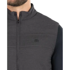 TravisMathew Apex Flex Heather Black Mens Golf Vest -Travis Mathew Shop 27026 HTHRBLACK0HBL 2 133e8233 4d9c 4c73 9966 a6f1bdce41ec