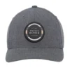 TravisMathew Free Roll Heather Grey Pinstripe Mens Hat