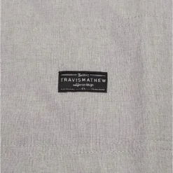 TravisMathew Interlude Heather Sleet Mens Golf Puffer Vest -Travis Mathew Shop 27050 HTHRSLEET0HSL 2