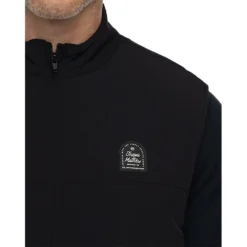 TravisMathew Good Fortune Mens Golf Vest -Travis Mathew Shop 30657 BLACK0BLK 2