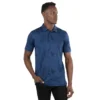 TravisMathew Bearville Estate Blue Mens Golf Polo