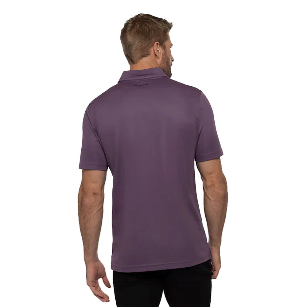 TravisMathew Meet In The Lobby Sweet Grape Mens Golf Polo 2 TravisMathew Meet In The Lobby Sweet Grape Mens Golf Polo - Image 2