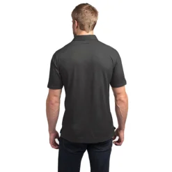 TravisMathew Classy Mens Golf Polo -Travis Mathew Shop CLASSY HEATHERBLACK 2