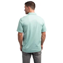 TravisMathew Classy Mens Golf Polo -Travis Mathew Shop CLASSY HTHBERYLGREEN 2