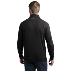 TravisMathew Zachary Mens Golf 1/2 Zip -Travis Mathew Shop ZACHARY BLACK 2