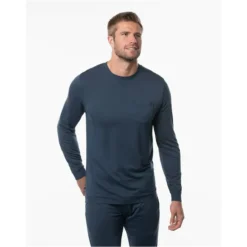 Men TravisMathew Cloud Light Crew Sweat Shirt Outerwear -Travis Mathew Shop travismathew cloud light crew sweat shirt outerwear 4