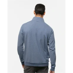 Men TravisMathew Zachary ½ Zip Outerwear -Travis Mathew Shop travismathew zachary zip outerwear 6